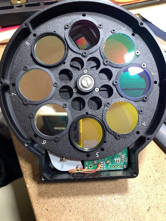 533MM et roue à filtre avec filtres