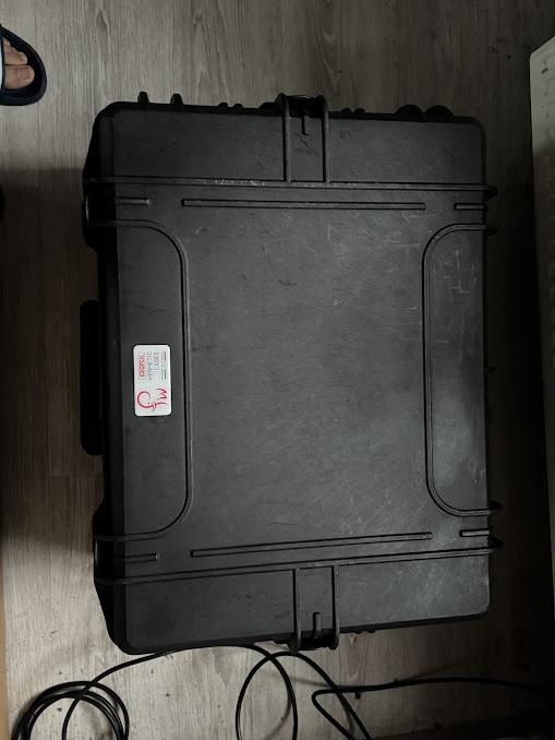 Jumelles APM 100 ed apo 90 + Bras de fourche +Case Geoptik