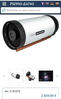 rasa8 avec Adaptateur filtres pour Celestron RASA compatible ZWO + Filtre IDAS NBZ