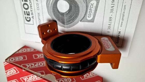 Bague Geoptik complète + boite+ documentaion