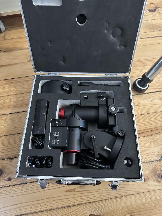 iOptron GEM28 hardcase/litrock + GPS