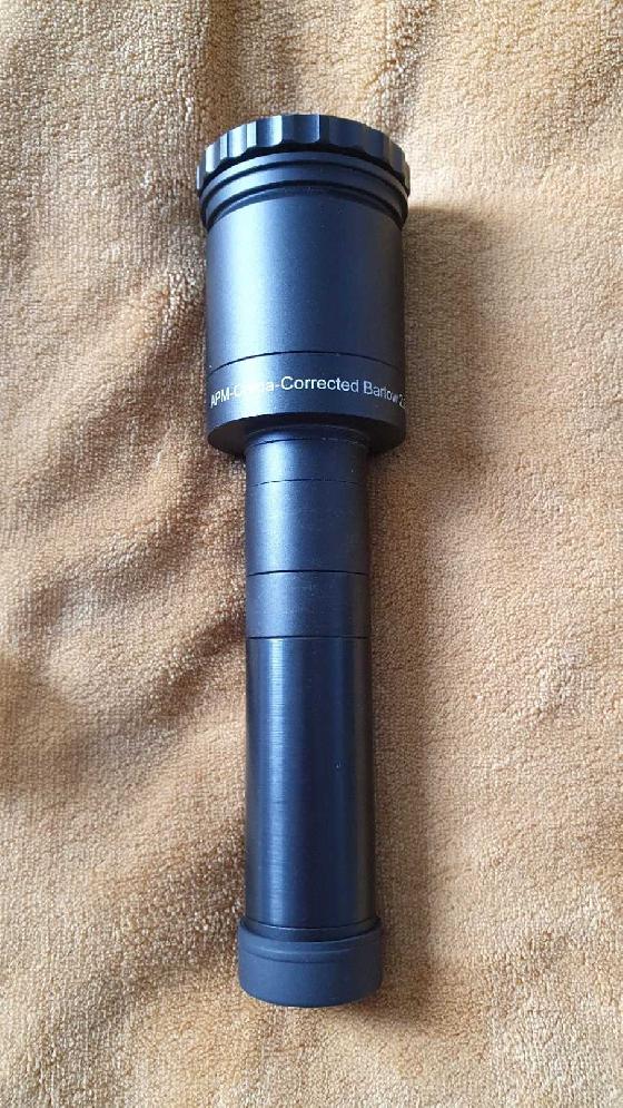 APM Barlow 2x ED Coma-Correctrice + Adaptateur T2