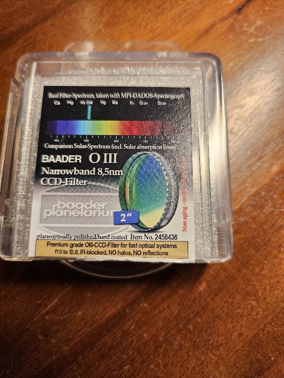 Filtre OIII Baader 2"