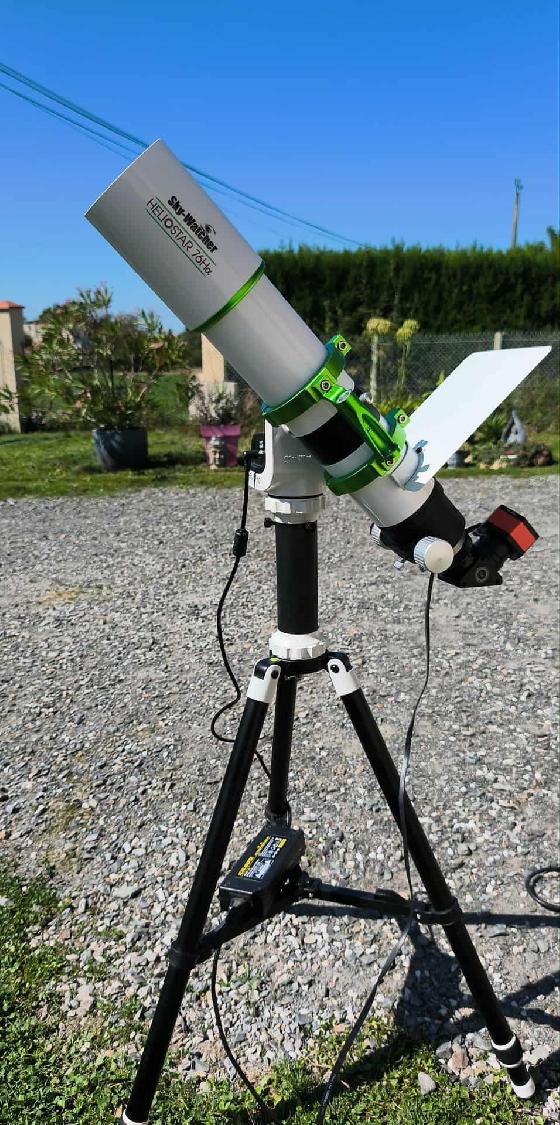 Setup heliostar et solarquest
