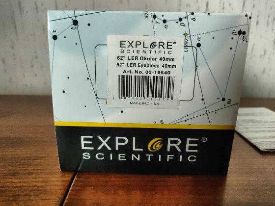 Oculaire Explore Scientific 62° 40mm