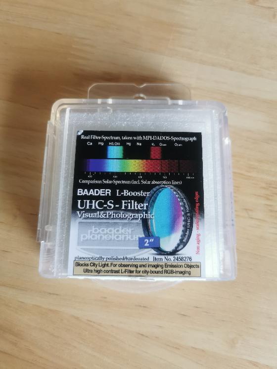 Filtre Baader UHC-S brouillard 2''