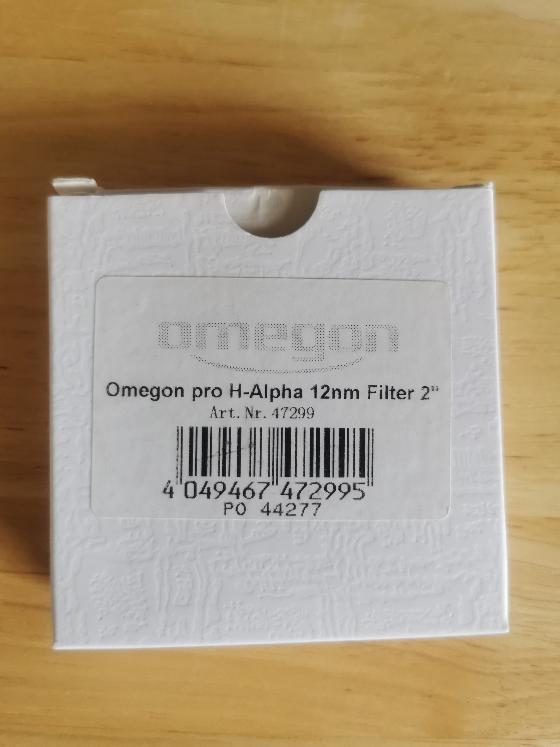 Filtre Omegon Pro H-Alpha 2" 