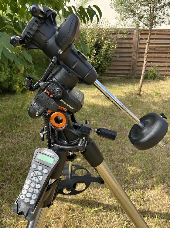 Monture GoTo/WIFI équatoriale Celestron AVX
