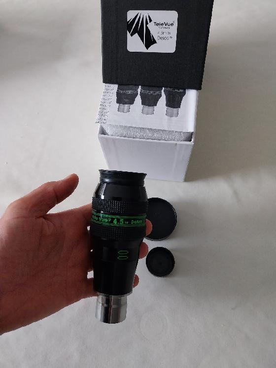 Oculaires televue Delos 14mm, 8mm et 4,5mm