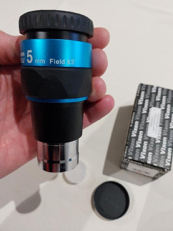 Oculaire Vixen SSW 5mm 83°