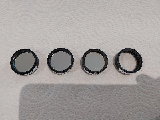 Lot fitres astrodon 31,75mm