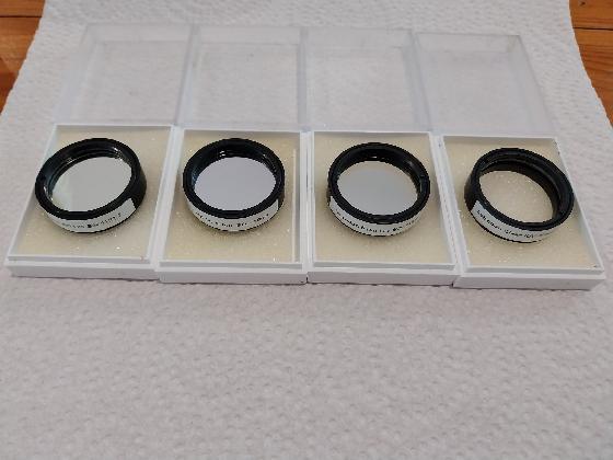 Lot fitres astrodon 31,75mm