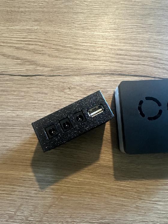 Raspberry pi4 + hub dc + module gps