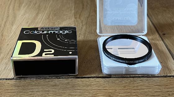 Filtre Askar Color Magic Super D2 en 2'' (SII + OIII)