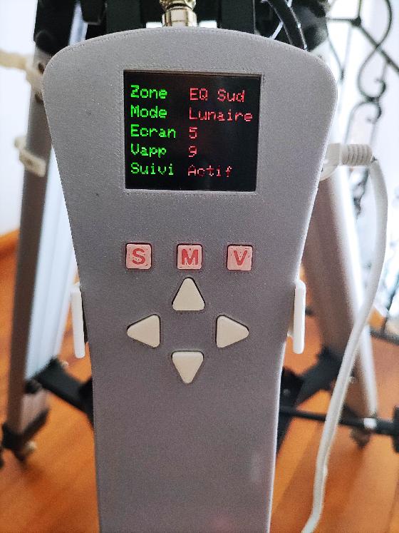 Monture EQ2 motorisée en RA