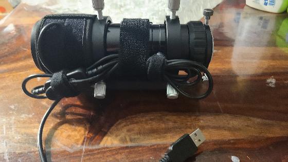 Lunette et bandes chauffantes