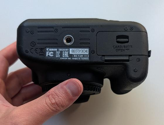 Canon EOS 1200D défiltré partiel Astro (7 678 déclenchements)