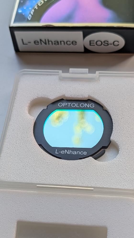 Filtre Optolong L-Enhance EOS clip aps-c
