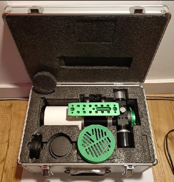 Lunette skywatcher 62ed avec son correcteur