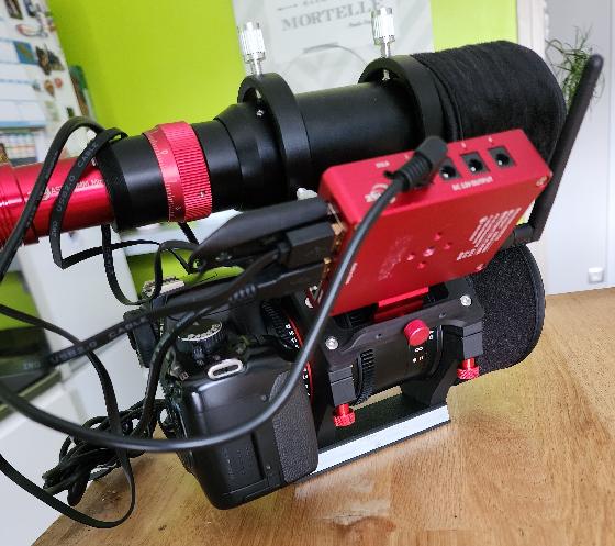 Support Samyang 135mm 3D AzurPrintShop