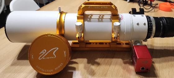 Vente Lunette William Optics ZenithStar 81 + Réducteur 6AIII + Bague rotative + EAF ZWO