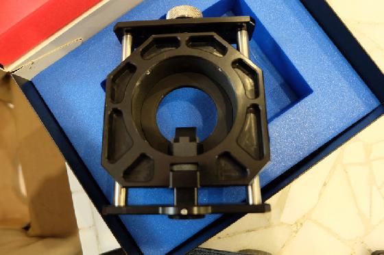 Caméra Moravian + Diviseur optique + Roue à filtres