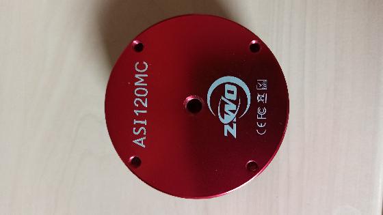 Caméra ZWO ASI 120MC + lunette guide