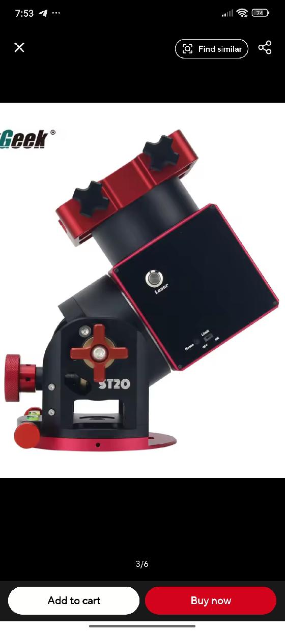 Clearsky Harmonic Mount ST20 30kg 