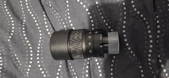 Oculaire Zoom Bresser LER 8-24mm - JAMAIS UTILISÉ (Coulant 1.25") ?Corps de l'annonce : ?Bonjour à tous, ?Je mets en vente un oculaire zoom Bresser LER 8-24 mm au coulant 1,25 pouce 