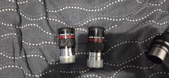 Lot d'oculaires grand champ Wide Scan Type III (13 mm et 16 mm) – 84°