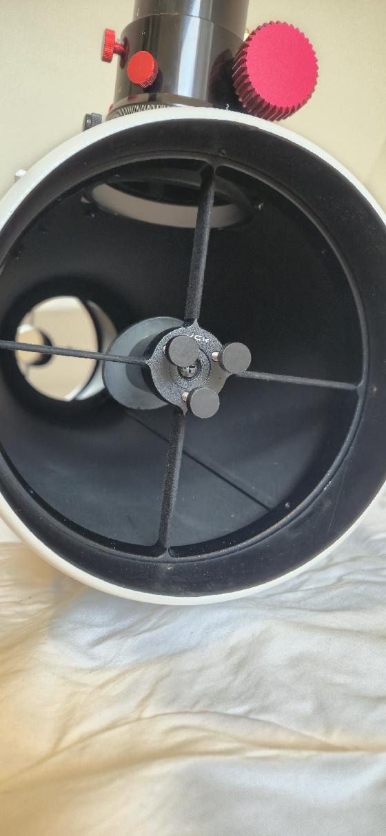 Skywatcher 150/750 avec cremaillere dual speed + OCAL 2.0 + Cheshire + Caisse transport