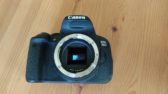 Canon EOS 700D défiltré partiel 4645 déclenchements