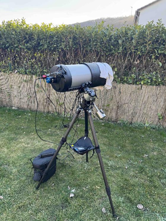 Dernier Prix : Celestron C9 - Trois Focales 2350/1450/525