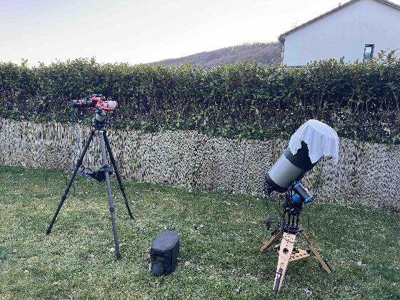 Dernier Prix : Celestron C9 - Trois Focales 2350/1450/525