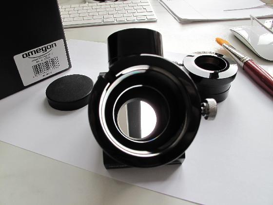 Renvoi coudé "OMEGON" à miroir 1,25 & 2 pouces