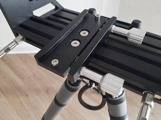 Monture Alt-az APM (APM Fork Mount for large Binoculars)