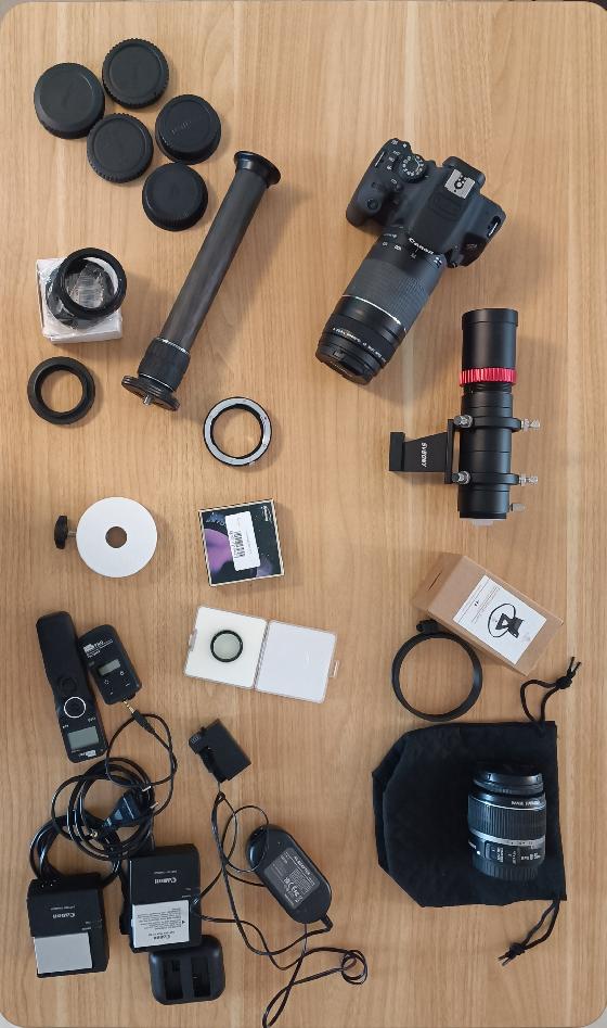 VDS Setup astrophoto complet : SA GTi + Samyang 135 f/2 + 650D défiltré + L-eNhance — 78