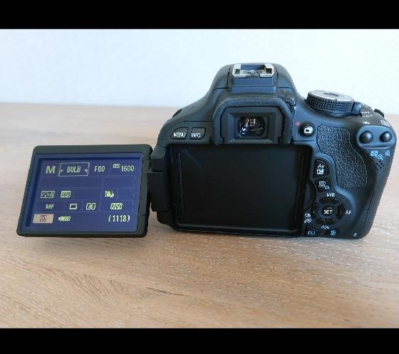 Canon eos600d defiltre partiel