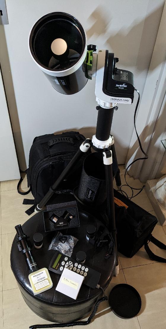 Télescope ses accessoires 
