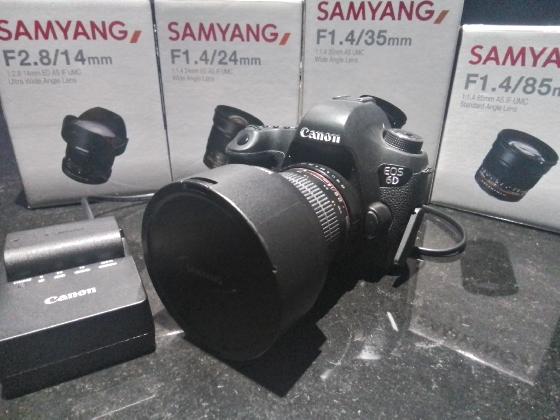 Canon 6D défiltré astrodon inside + objectifs. 