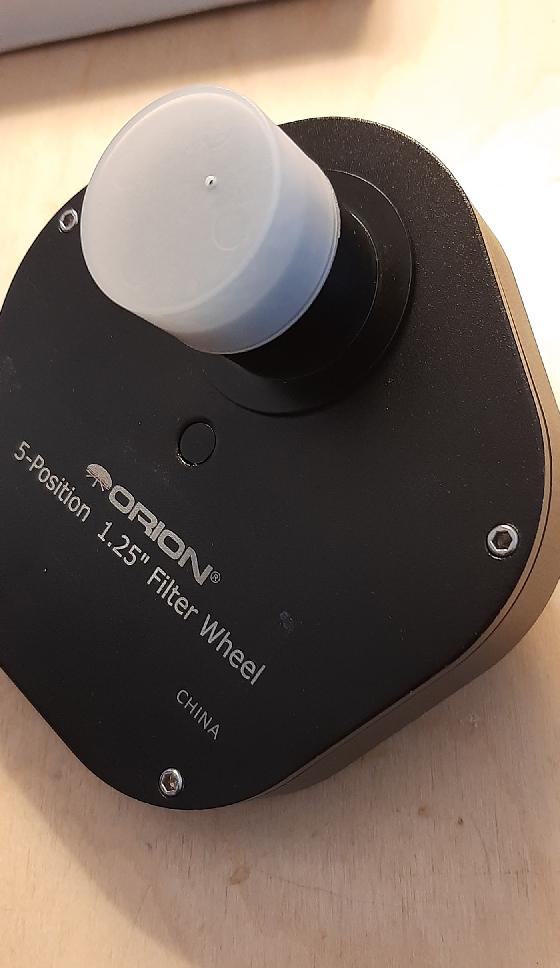 Roue à filtres manuelle 31,75mm Orion (5 positions)