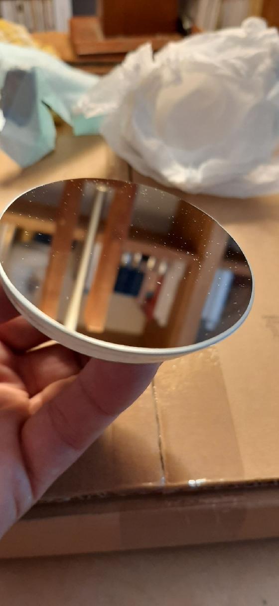 Miroir 250/1200 et secondaire 