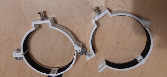 Colliers pour instruments O 116mm blanc - Sky- Watcher