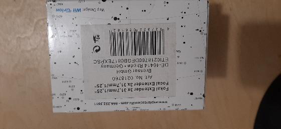 Barlow 3x Explore Scientific  31.75 mm