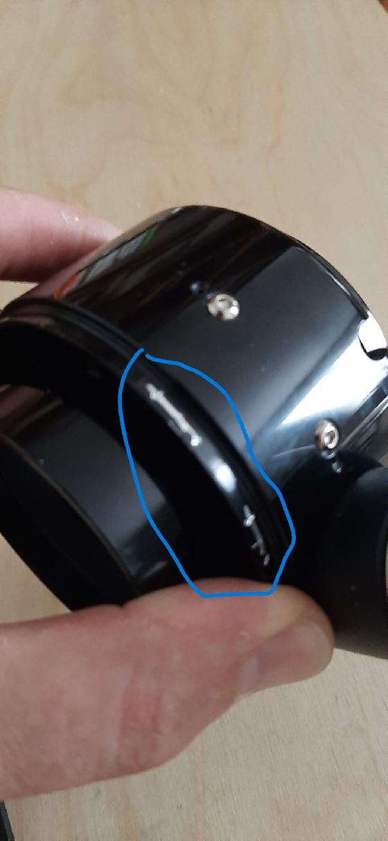 Porte-oculaires 50,80mm à crémaillère Low-profile pour Newton – TS