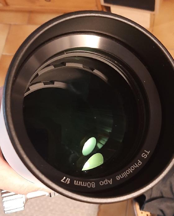 Lunette APO TS Optics SD-APO 80 mm F/7 - Doublet FPL53 / Lanthane