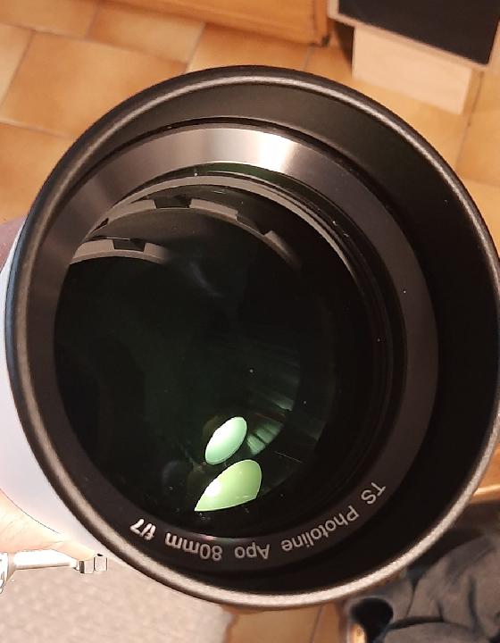 Lunette APO TS Optics SD-APO 80 mm F/7 - Doublet FPL53 / Lanthane