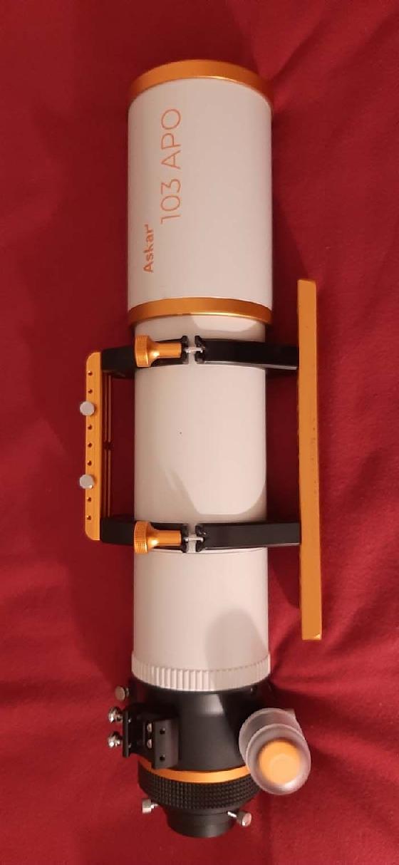 Lunette APO Triplet 103 (F/6,8) Askar et  Correcteur champ