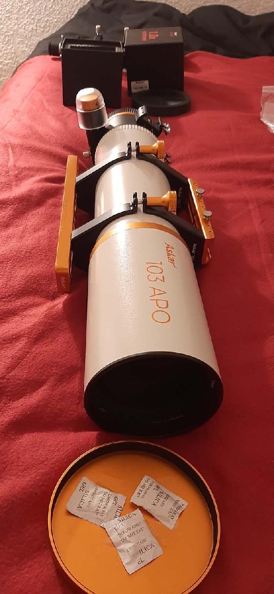 Lunette APO Triplet 103 (F/6,8) Askar et  Correcteur champ