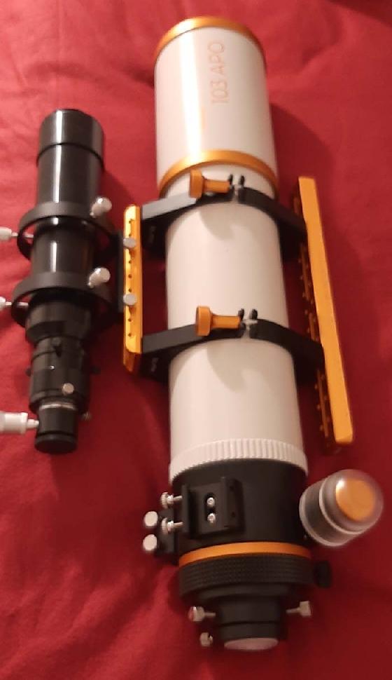 Lunette APO Triplet 103 (F/6,8) Askar et  Correcteur champ